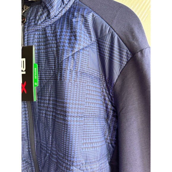 NWT $268 RLX RALPH LAUREN MEN'S GOLF SWEATER TOP XL HYBRID MOCK NECK FULL ZIP ne - Picture 4 of 13